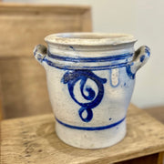 Antique Alsatian Salt-Glazed Stoneware Pot | Circa 1880–1920